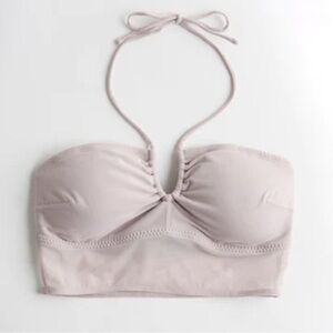 NWOT Gilly Hicks Hollister Mesh Multi-Way Strappy Longline Halter Bralette